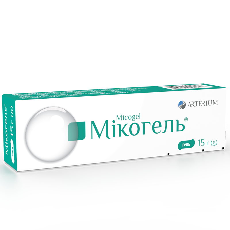 Мікогель®, гель 20 мг/г по 15 г в тубах